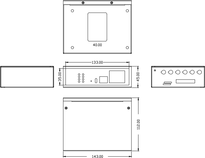 WG785 Dimensions Diagram